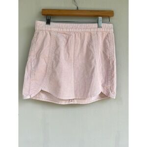Pacsun Corduroy Mini Skirt 28 6 M Petal Pink Academia Coquette Balletcore Preppy